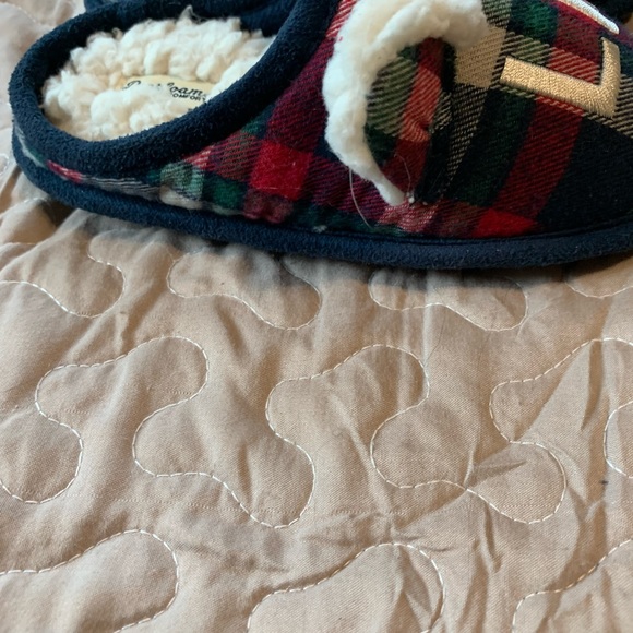 Lil Bear Slippers Sz 11-12 kids DearFoam EUC - Picture 4 of 10